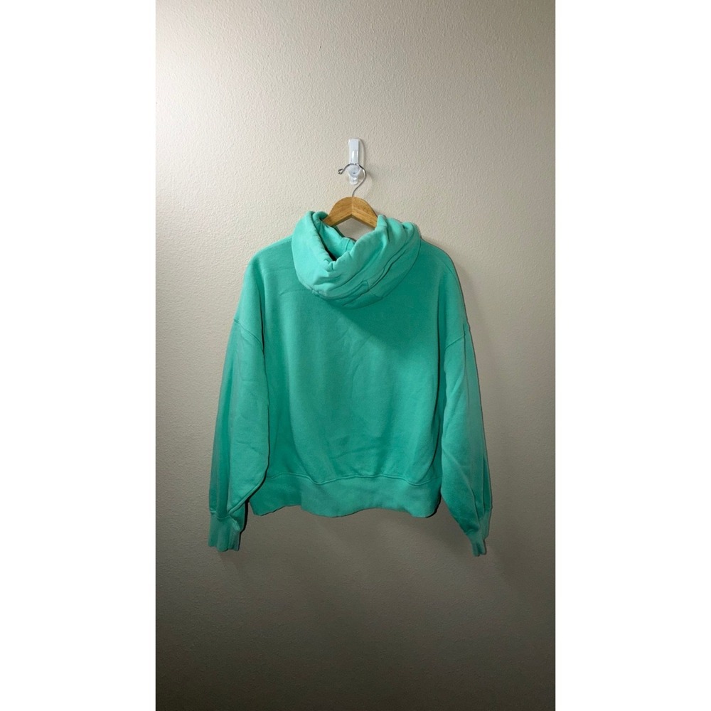 Women's Nike Center Check Oversized Cropped Hoodie Size XXS - Picture 4 of 4